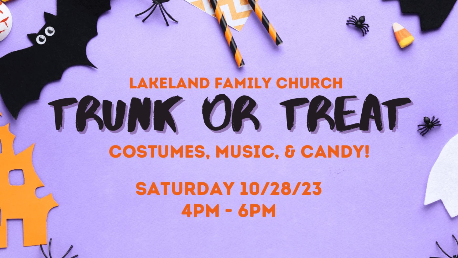 Trunk or Treat Lakeland Family Church Event